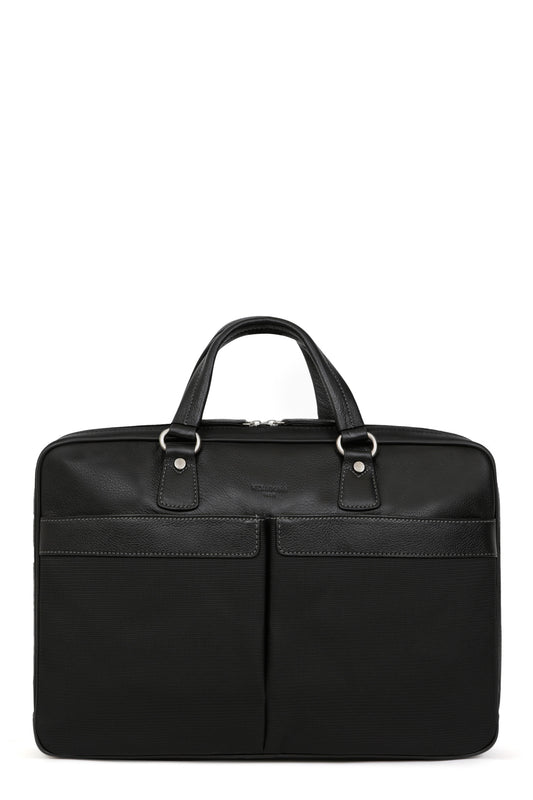 Briefcase - 15" & A4 - Noir