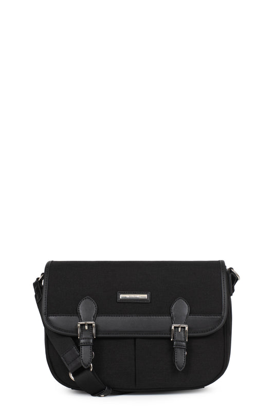 Sac porté travers - Noir