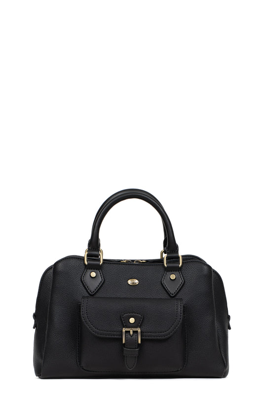 Sac porté main 2 poignées - Noir