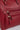 Sac transformable - Cuir de vachette - Rouge-fonce