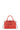 Sac porté main 2 poignées - Cuir de vachette - Orange