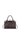 Sac porté main 2 poignées - Cuir de vachette - Marron-foncé