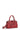 Sac porté main 2 poignées - Cuir de vachette - Rouge-foncé