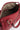 Sac porté main 2 poignées - Cuir de vachette - Rouge-foncé