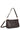 Sac porté épaule 1 anse - Cuir de vachette - Marron-foncé