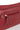 Sac porté épaule 1 anse - Cuir de vachette - Rouge-foncé