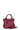 Handbag with 2 handles - Leather - Bordeaux