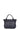 Handbag with 2 handles - Leather - Bleu-nuit