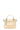 Handbag with 2 handles - Leather - Sable
