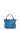 Handbag with 2 handles - Leather - Azur