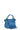 Handbag with 2 handles - Leather - Azur