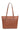 Sac cabas porté épaule - A4 - Cuir - Terre