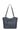 Schoudertas met 2 handvatten - A4 - Leer - Bleu-nuit