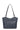Schoudertas met 2 handvatten - A4 - Leer - Bleu-nuit