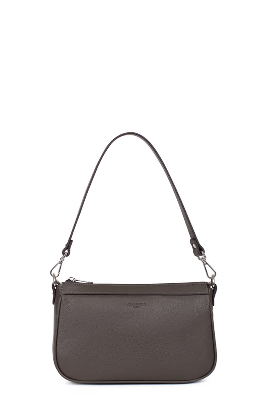 Pouch - Leather - Taupe