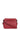 Sac porté travers - Cuir de vachette - Rouge-foncé