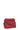 Sac porté travers - Cuir de vachette - Rouge-foncé