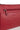 Sac porté travers - Cuir de vachette - Rouge-foncé