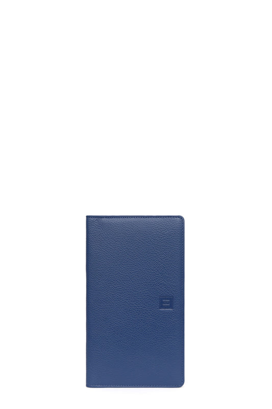 Checkbook holder - 1 flap - Leather - Noir