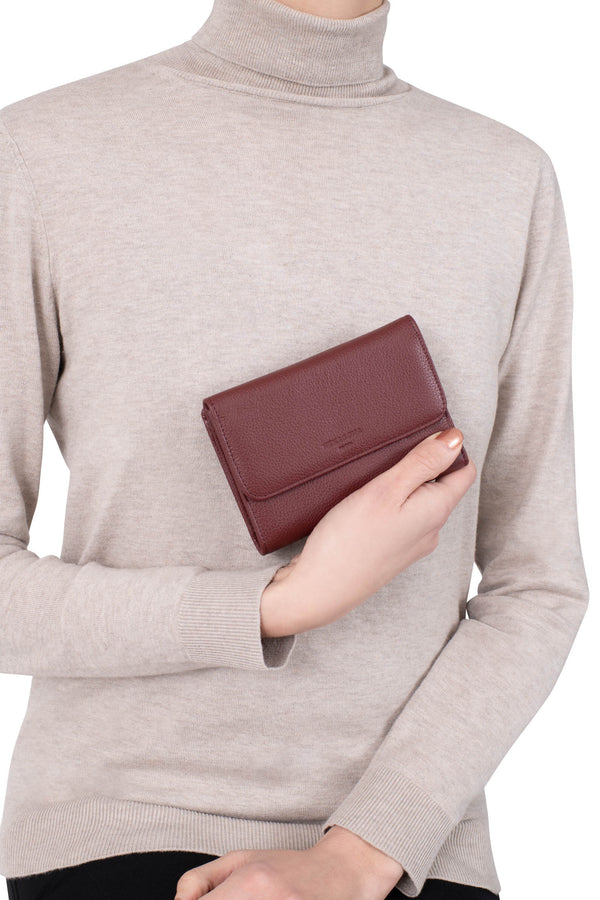 Wallet - 1 flap - Leather