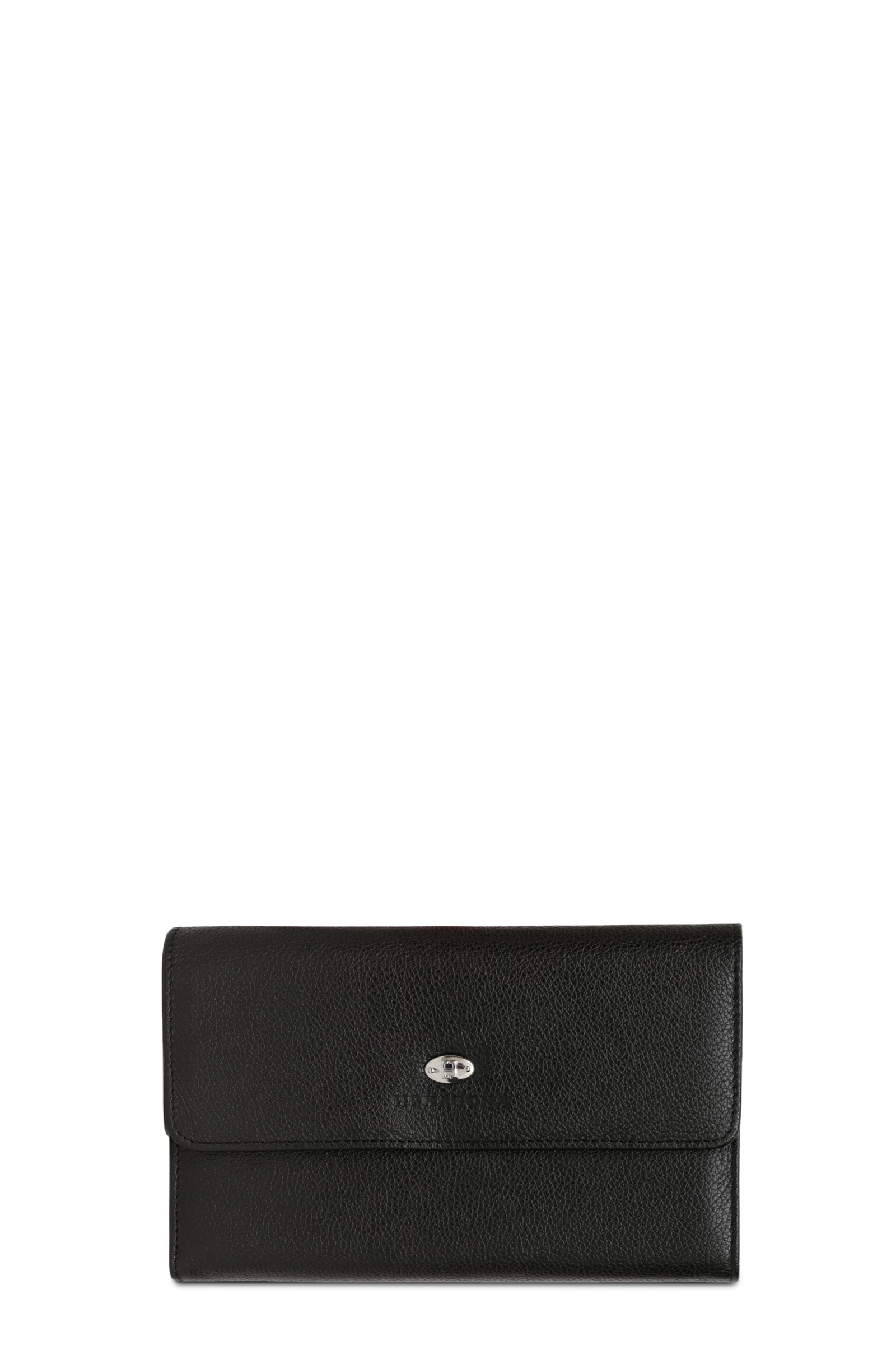 Hexagona Paris Portafoglio Portacarte In Pelle Granata – Donna, Collezione Confort, Con Cerniera