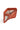 Portefeuille  - 1 volet - Stop RFID - Cuir de vachette - Orange