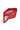 Portefeuille  - 1 volet - Stop RFID - Cuir de vachette - Fraise