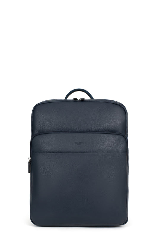Sac à dos - 15" & Tablette & A4 - Cuir - Noir