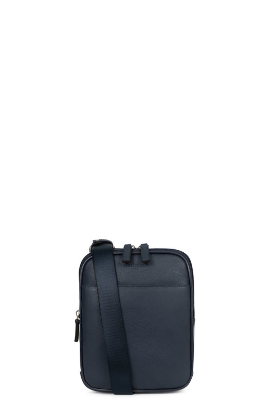 Sacoche - Cuir - Marine