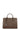 Handtasche 2 Griffe - Leder - Cognac