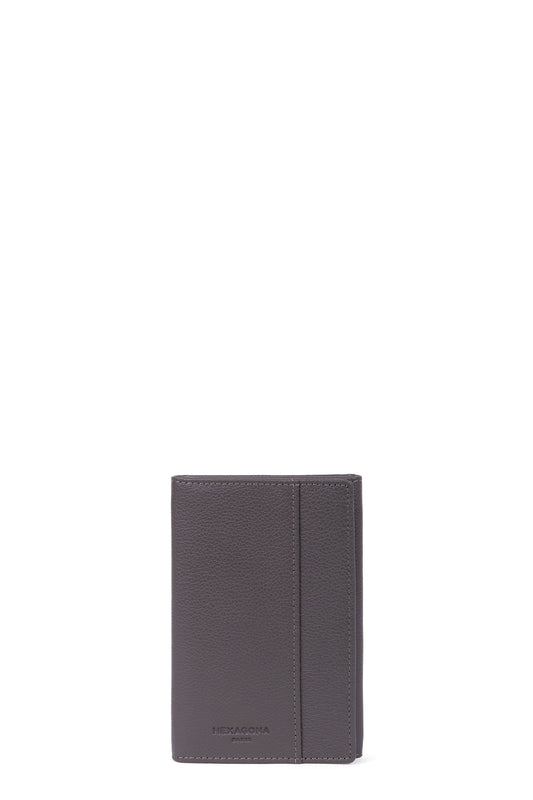 Porte-papiers - 3 volets - Stop RFID - Cuir - Noir