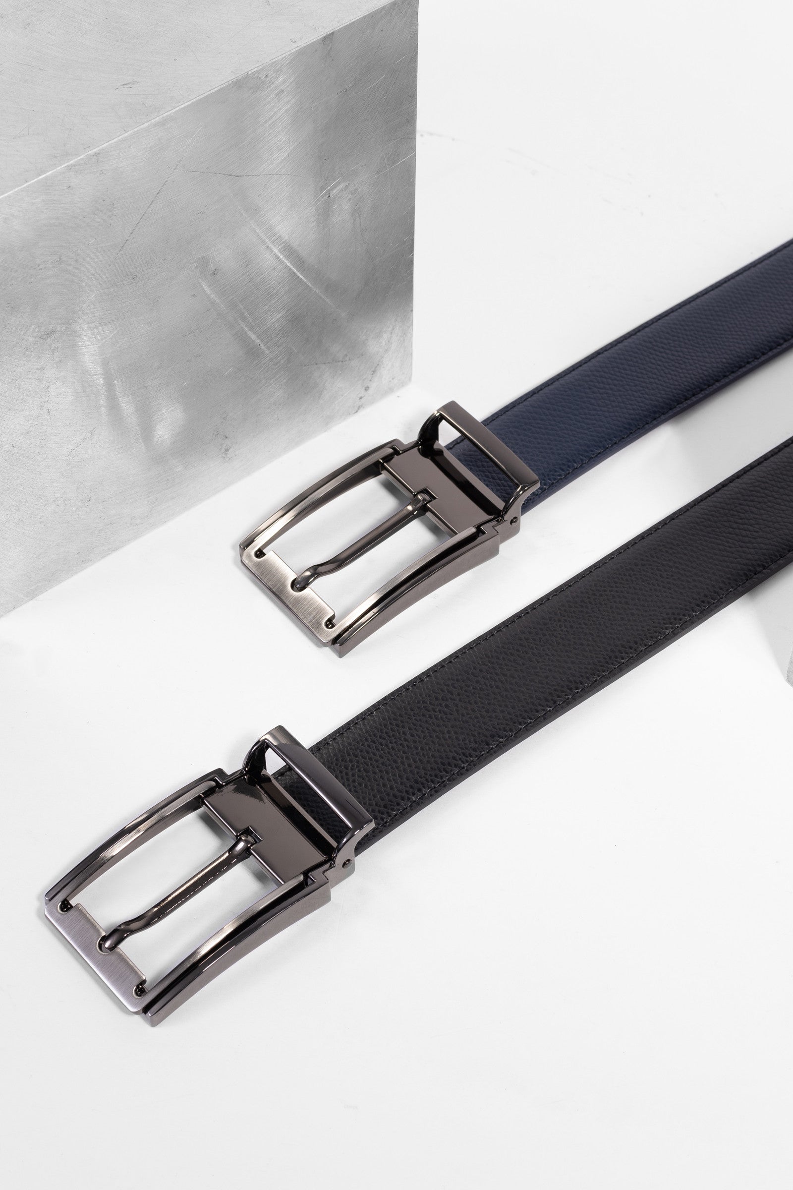 Adjustable belt - Split leather