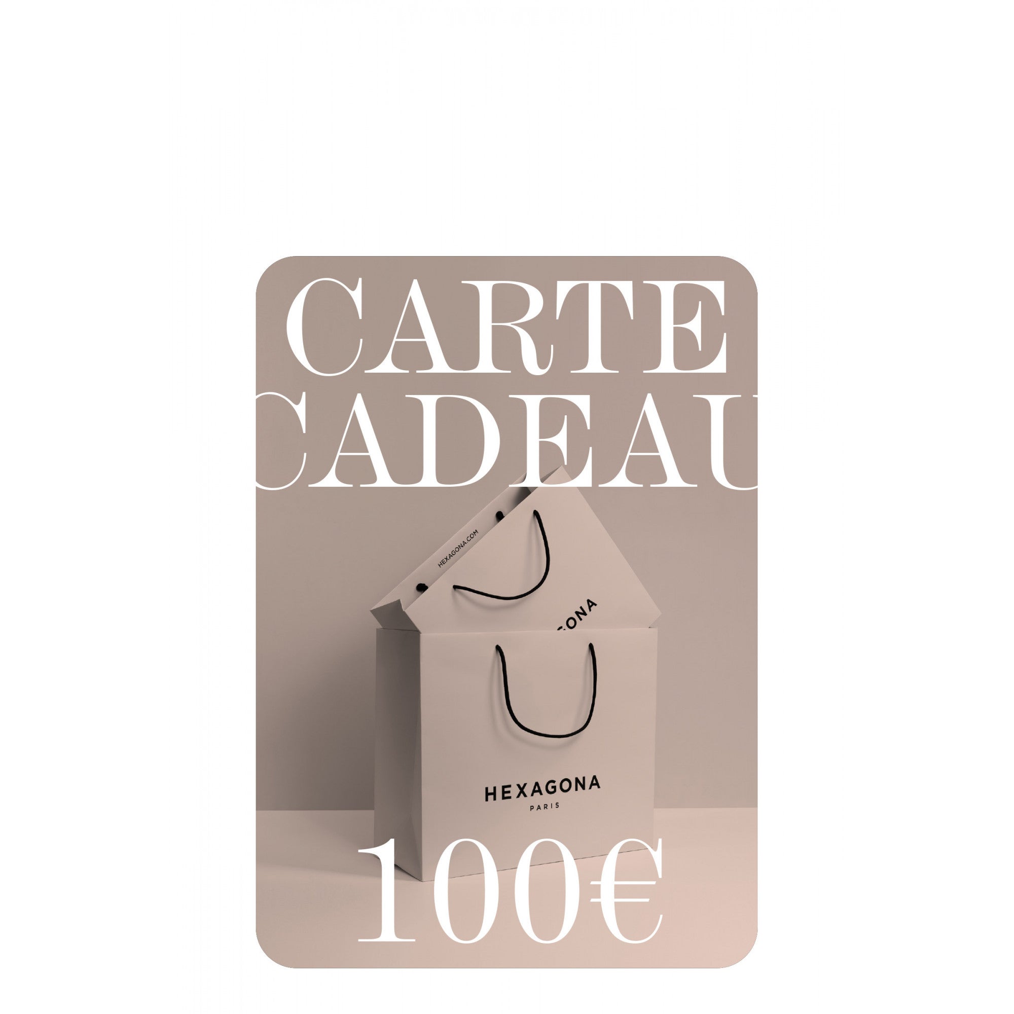 E-CARTE CADEAU 100