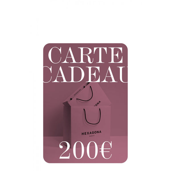 E-CARTE CADEAU 200